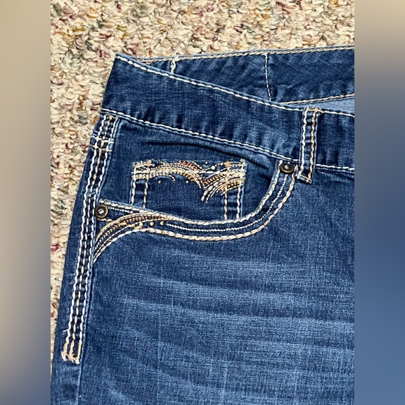 Rhythm in Blues Denim Jeans Womens size 14 - Picture 6 of 8